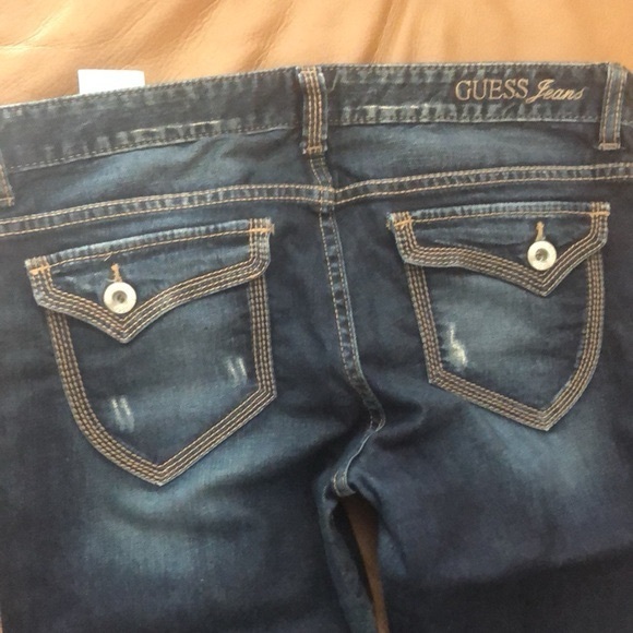 GUESS 32 Flirty Boot low rise stretch slightly distressed - Picture 13 of 14